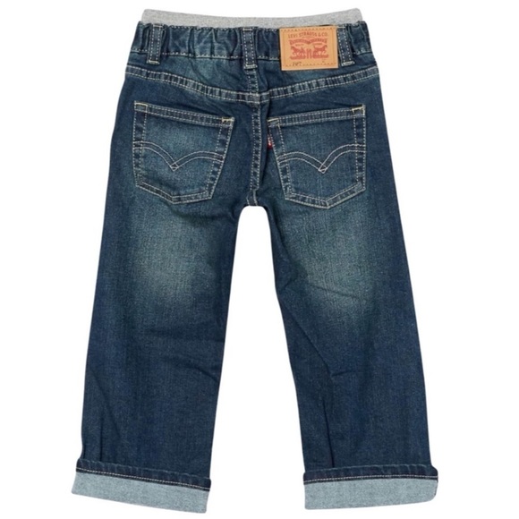 LEVI’S • Murphy Pull-On Elastic Back Waistband Stretch Brushed Back Jeans - Picture 3 of 8